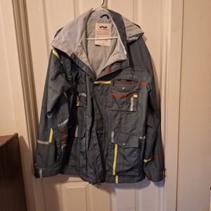 Four Square Mens Large Snowboarding Jacket Coat